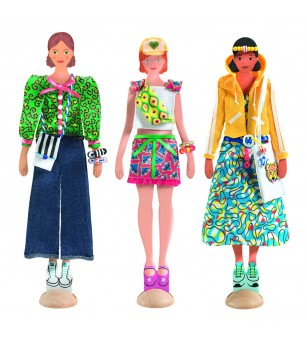 Atelier de creatie Moda by Magali - Seturi cu stickere și colaje