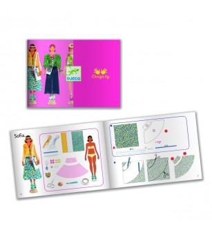 Atelier de creatie Moda by Magali - Seturi cu stickere și colaje