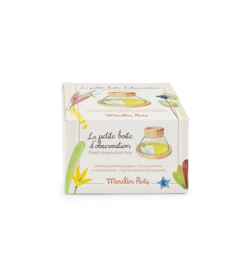 Cutie mica cu lupa pentru observarea insectelor, Moulin Roty - Jucării științifice