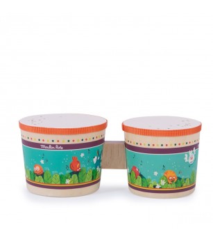 Instrument muzical Bongo Jungla, Moulin Roty - Tobe copii