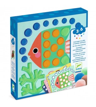 Joc creativ de modelaj cu plastelina, Djeco - Seturi cu plastilină și modelare