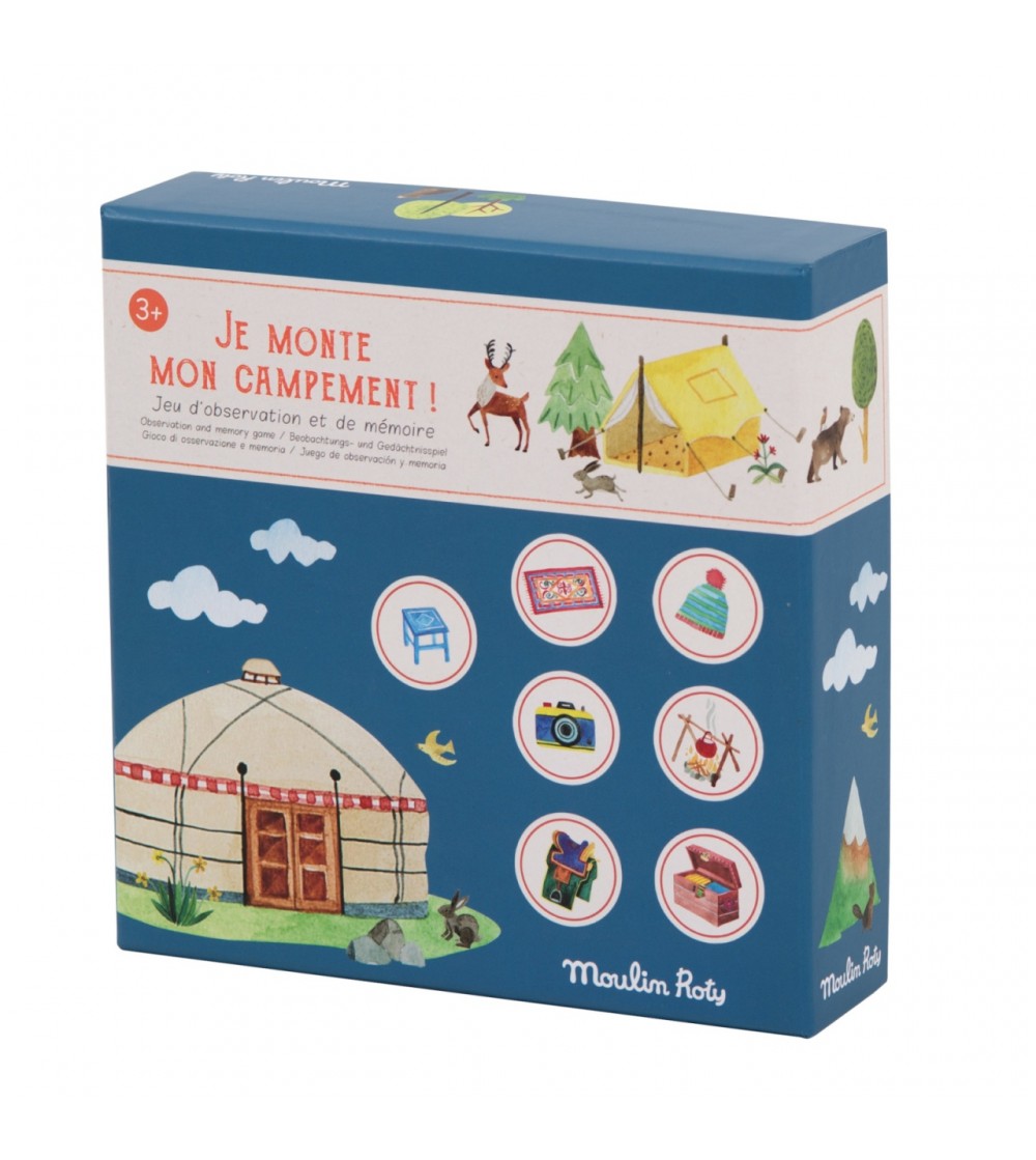 Joc de observatie si memorie camping, Moulin Roty - Jocuri de observație și atenție