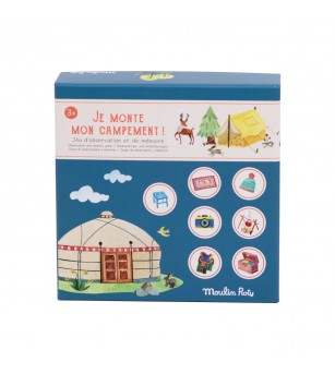 Joc de observatie si memorie camping, Moulin Roty - Jocuri de observație și atenție
