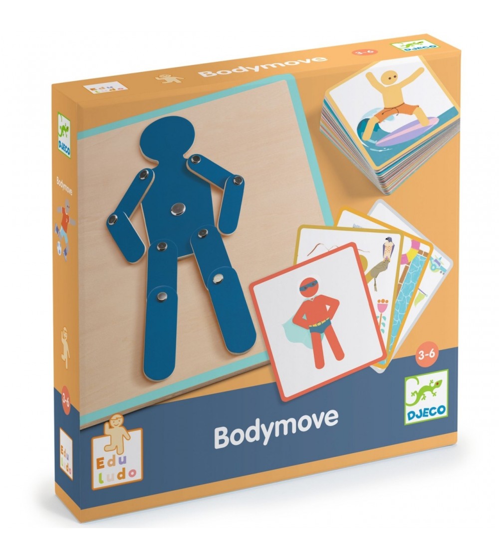 Joc Eduludo Bodymove, Djeco - Jucării creativ-educative