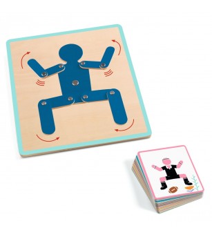 Joc Eduludo Bodymove, Djeco - Jucării creativ-educative