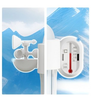 Kit STEM Statie meteo interactiva, TopBright - Jocuri STEM