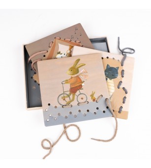 Planse de cusut cu siret, Egmont Toys - Seturi de cusut pentru copii