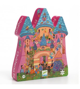 Puzzle Castelul fermecat, Djeco - Puzzle copii