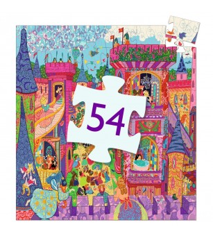 Puzzle Castelul fermecat, Djeco - Puzzle copii