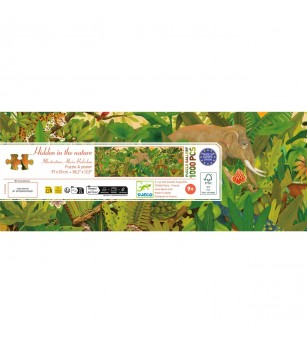 Puzzle galerie Ascuns in natura, Djeco - Puzzle copii