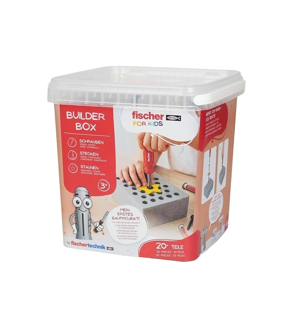Set de constructie si bricolaj Builder-Box, Fischertechnik - Jocuri construcție