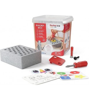 Set de constructie si bricolaj Builder-Box, Fischertechnik - Jocuri construcție
