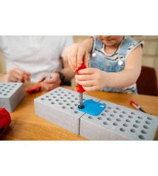 Set de constructie si bricolaj Builder-Box, Fischertechnik - Jocuri construcție