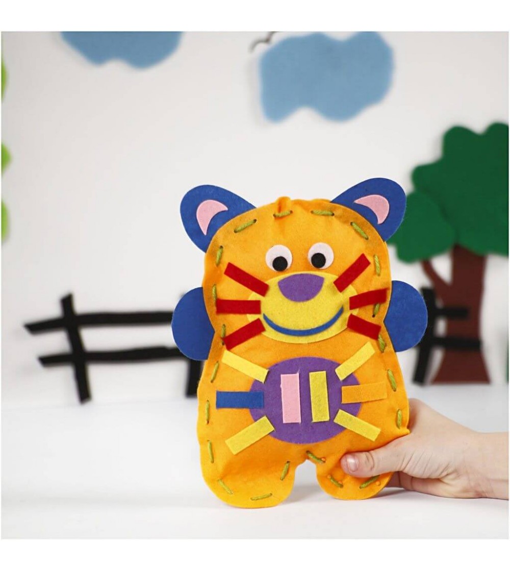 Set creativ - Kit animalut fetru DIY - pisica - Art and crafts