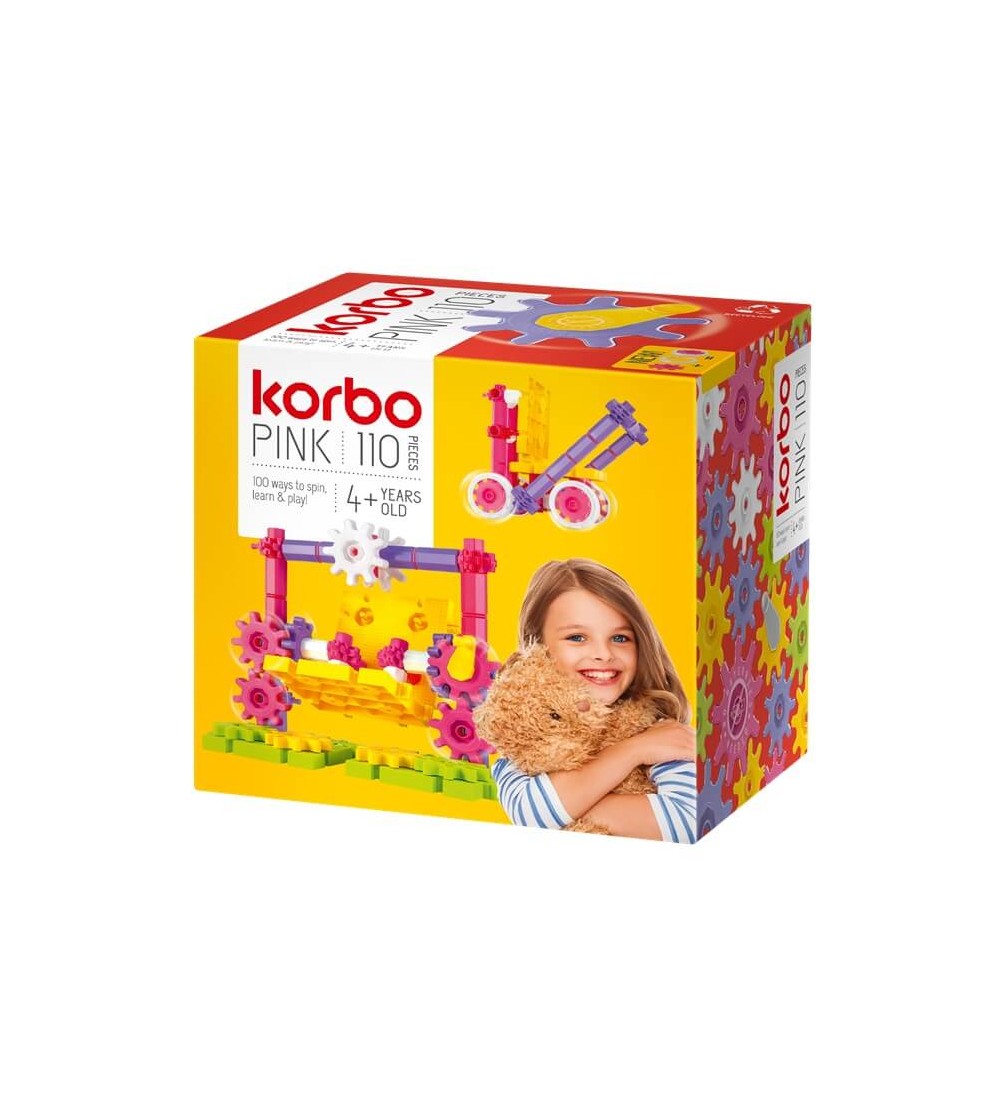 Set KORBO Pink 110 - Jocuri construcție