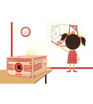 Joc proiector din lemn Grafitape, Kipod Toys - Seturi de pictura și desenat Joc proiector din lemn Grafitape, Kipod Toys - Seturi de pictura și desenat