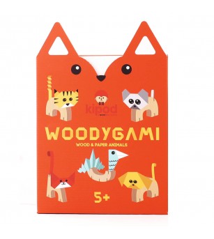Joc din lemn WoodyGami, Kipod Toys - Jucării de lemn si Montessori