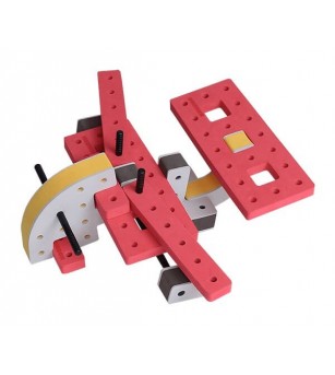 Set Bakoba Building Box 1 - 25 piese - Jocuri construcție