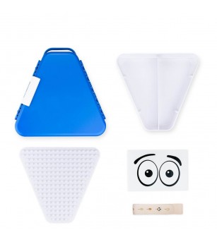 Cutie de jucarii pentru calatorii Teebee - Albastru - Organizare jucarii